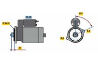 BOSCH 0986023460 - Motor de arranque