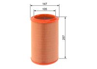 BOSCH 1457433791 - Filtro de aire