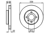 BOSCH 0 986 478 228 - Disco de freno