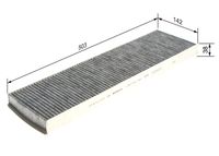 BOSCH 1987432399 - Filtro, aire habitáculo
