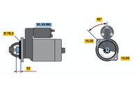 BOSCH 0001108199 - Motor de arranque