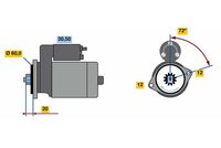BOSCH 0986023420 - Motor de arranque
