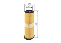 BOSCH F026400205 - Filtro de aire
