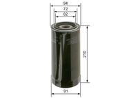 BOSCH F026407234 - Filtro de aceite
