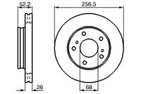BOSCH 0986478485 - Disco de freno
