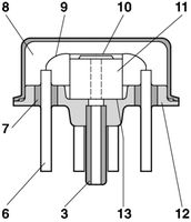 BOSCH 0 281 002 244 - Sensor, presión de sobrealimentación