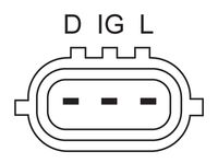 BOSCH 0986045751 - Alternador