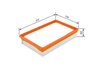 BOSCH F026400113 - Filtro de aire