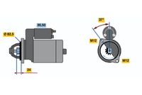 BOSCH 0986011090 - Motor de arranque