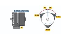 BOSCH 0120469025 - Alternador