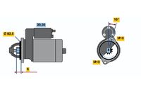 BOSCH 0986014201 - Motor de arranque