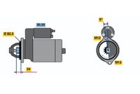 BOSCH 0986013140 - Motor de arranque