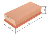 BOSCH 1457433060 - Filtro de aire