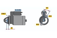BOSCH 0001107403 - Motor de arranque