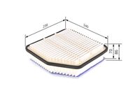 BOSCH F026400176 - Filtro de aire