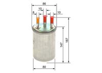 BOSCH 0450906508 - Filtro combustible