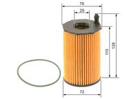 BOSCH F 026 407 122 - Filtro de aceite