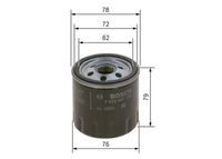 BOSCH F 026 407 176 - Filtro de aceite