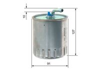 BOSCH 1457434416 - Filtro combustible