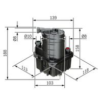 BOSCH 0450907015 - Filtro combustible