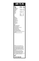 BOSCH 3 397 008 849 - Limpiaparabrisas