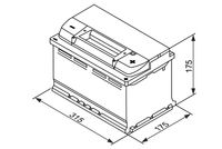 BOSCH 0 092 S4E 100 - Batería de arranque