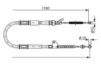 BOSCH 1987477414 - Cable de accionamiento, freno de estacionamiento