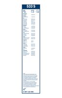 BOSCH 3 397 118 406 - Limpiaparabrisas