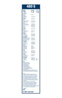 BOSCH 3 397 118 541 - Limpiaparabrisas