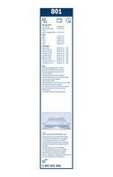 BOSCH 3 397 001 801 - Limpiaparabrisas