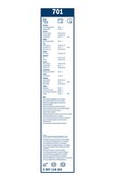 BOSCH 3 397 118 202 - Limpiaparabrisas