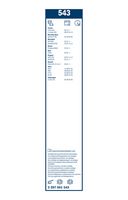 BOSCH 3 397 001 543 - Limpiaparabrisas
