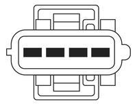 BOSCH 0 258 006 185 - Sonda Lambda