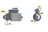 BOSCH 0001109290 - Motor de arranque
