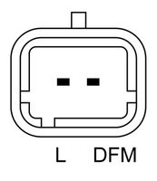 BOSCH 0986080660 - Alternador