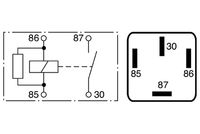 BOSCH 0 986 332 040 - Relé multifunción