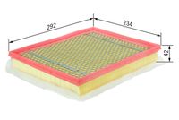 BOSCH F026400013 - Filtro de aire