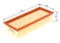 BOSCH F026400263 - Filtro de aire