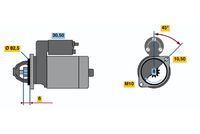 BOSCH 0986014211 - Motor de arranque