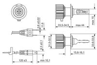 BOSCH 1 987 301 701 - Lámpara, faro principal