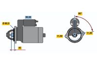 BOSCH 0986014331 - Motor de arranque