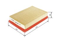 BOSCH 1457433090 - Filtro de aire