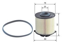 BOSCH F 026 402 062 - Filtro combustible