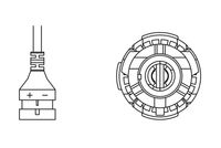 BOSCH 1 987 301 555 - Lámpara, faro antiniebla