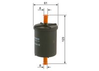BOSCH 0 450 902 151 - Filtro combustible