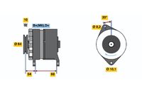 AS-PL A3414S - Alternador - AS