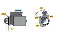 BOSCH 0001109364 - Motor de arranque