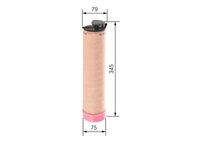 BOSCH F026400241 - Filtro de aire complementario