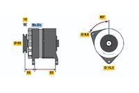 BOSCH 0986035670 - Alternador