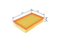 BOSCH F026400424 - Filtro de aire